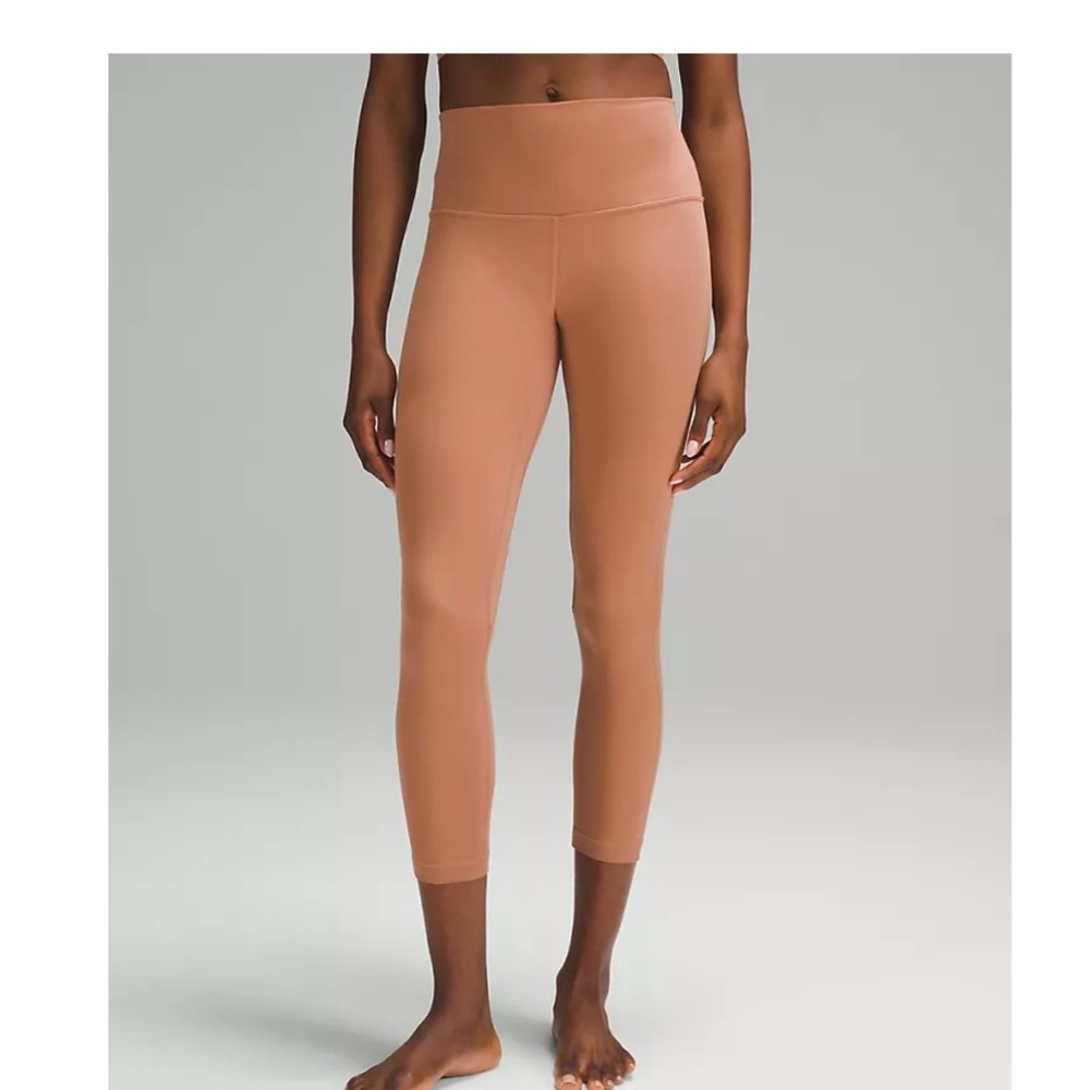 NWT Lululemon Align HR 25” in Dusty Clay